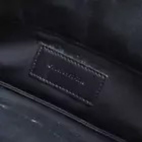 Auth SAINT LAURENT Clutch Bag Black/Multicolor Leather authentic - Picture 6 of 16